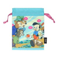 cinemacollection/シネマコレクション cinemacollection ピノキオ きんちゃく 巾着袋 レトロ ディズニー サンスター文具 ポーチ キャラクター グッズ/505774267