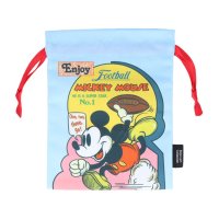 cinemacollection/シネマコレクション cinemacollection ミッキーマウス きんちゃく 巾着袋 カレンダーアートA ディズニー サンスター文具 ポーチ キャラクター /505774272