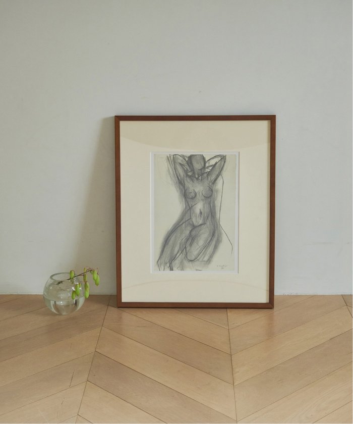 アンリ マティス DRAWING MODEL STUDY ポスター