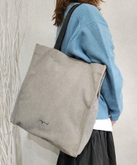 UNGRID bag/ウォッシュド　コットンキャンバス　ラージトートバッグ/505767170