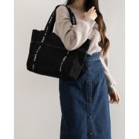 UNGRID bag/アングリッド Ungrid キャンバス ロゴテープ 大容量 ラージトートバッグ/505767172