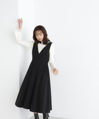 NATURAL BEAUTY BASIC/タックフレアジャンスカ　24SS/505780641