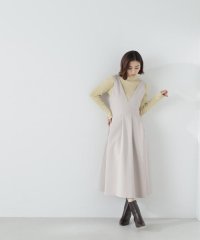 NATURAL BEAUTY BASIC/タックフレアジャンスカ　24SS/505780641