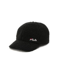 FILA/フィラ キャップ FILA ブランド 冬 冬用 秋冬 帽子 柔らかい おしゃれ ボア 黒 アメカジ  FLW BOA CAP 234－013201/505780735