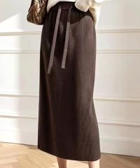 Amulet/アミュレット Amulet リブニットスカート レディース 10代 20代 30代 韓国ファッション 可愛い カジュアル 大人 上品 春 夏 秋 冬 Iライン /505781016