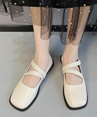 Amulet/アミュレット Amulet クロスストラップフラットシューズ レディース 10代 20代 30代 韓国ファッション カジュアル 可愛い 靴 大人 シューズ 春 /505781019