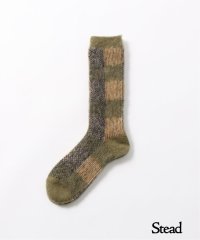 J.S Homestead/【J.S.Homestead / Stead】WJQ BLOCK CHECK SOCKS/505781048