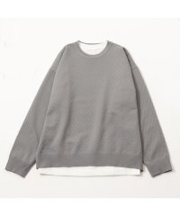 MAC HOUSE(men)/URBAN COLLECTION アーバンコレクション ニットアンサンブルロングスリーブTシャツ T2－23AW－MC－8/505781187