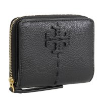 TORY BURCH/TORY BURCH トリーバーチ MCGRAW BI－FOLD WALLET マック グロー  二つ折り 財布 レザー/505781618