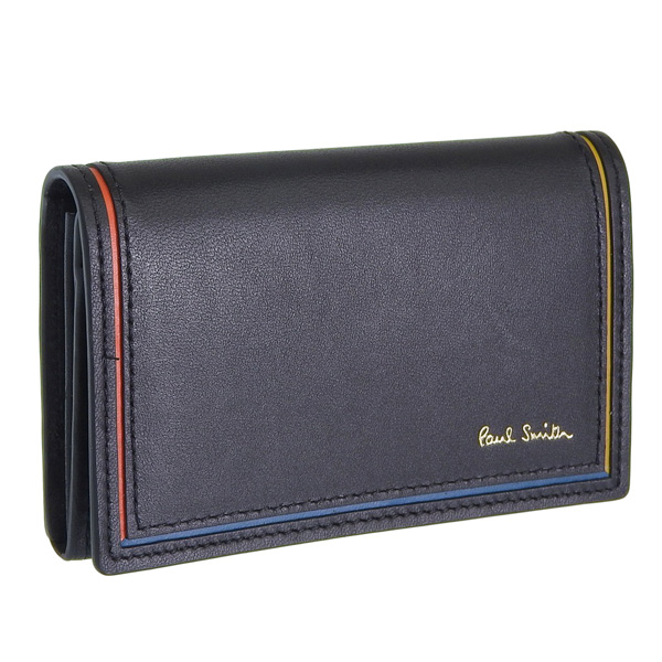 クーポン】PAUL SMITH ポールスミス カード ケース 名刺入れ レザー