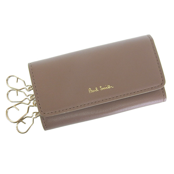 ポールスミス Paul Smith キーケース ブラウン U68270 訳有り ポールスミス Paul Smith キーケース （パープル