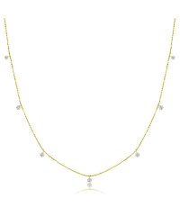 LARA Christie/ララクリスティー ダイヤモンド ネックレス 0.3ct プラチナ PT900 K18 /505781790