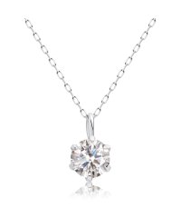 LARA Christie/ララクリスティー H&C ダイヤモンド 6本爪ネックレス 0.1ct プラチナ PT900 K18 /505781794