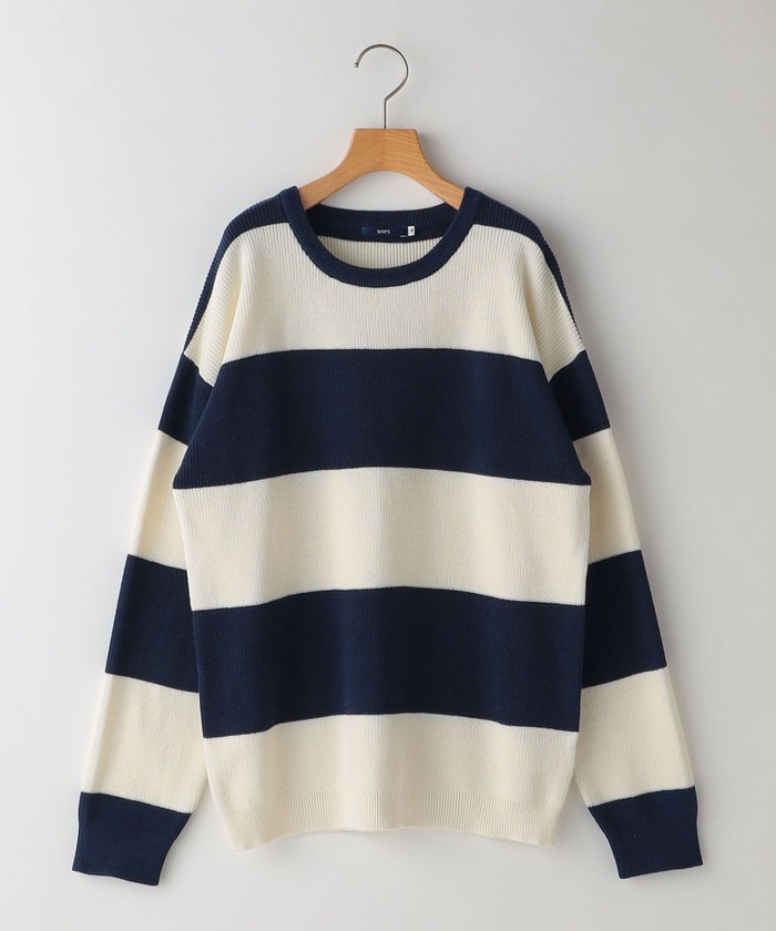 SHIPS KIDS:145~160cm /〈手洗い可能〉畔 ボーダー ニット(505782915