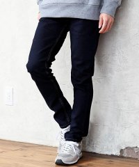 TopIsm/トップイズム TopIsm デニムパンツ メンズ スリム テーパード スキニーパンツ ニットデニム ジーンズ ビンテージ加工 ストレッチ ジーパン 細身/505782966