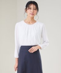 NIJYUSANKU（SMALL SIZE）/【洗える】シルキーデシン ボールチェーン カットソー/505783116