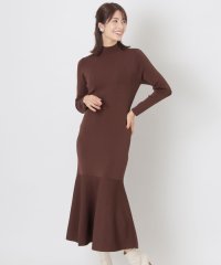 TO BE CHIC/【WEB限定】レーヨンナイロンニットワンピース/505756352