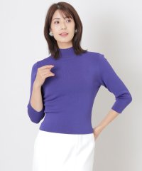 TO BE CHIC/【WEB限定】レーヨンナイロンニットプルオーバー/505756357