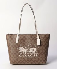 COACH/COACH コーチ CN626 トートバッグ ジップトップ PVCシグネチャー A4対応可/505763223