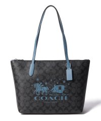 COACH/COACH コーチ CN626 トートバッグ ジップトップ PVCシグネチャー A4対応可/505763223