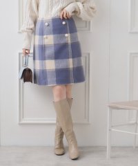 Couture Brooch/フェイクパール付台形ミニスカート/505784083