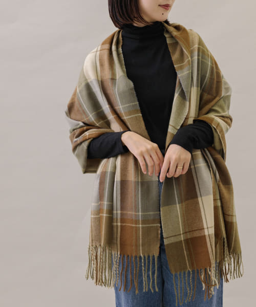 ASAUCE MELERアソースメレ カシミヤファー ニットマフラー ストール セール 40%OFF】【ASAUCE MELER/アソースメレ】カシミヤファー