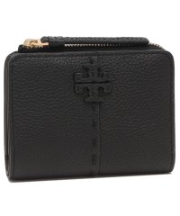 TORY BURCH/トリーバーチ 二つ折り財布 マックグロー ミニ財布 ブラック レディース TORY BURCH 148751 レザー 001/505784557