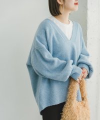 ITEMS URBANRESEARCH/フワフワVネックニットプルオーバー/505784608