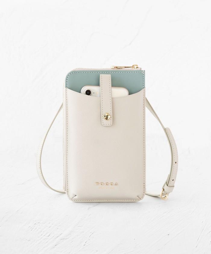 【新品】TOCCA PETALRIM MULTIBAG トッカ ギフトにおすすめ！】PETALRIM MULTIBAG マルチバッグ(505221867