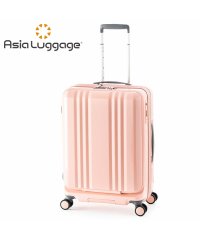 ASIA LUGGAGE/アジア・ラゲージ Asia Luggage アジアラゲージ スーツケース Mサイズ 55L フロントオープン ストッパー付き 軽量 拡張 中型 デカかるEdge/505786295