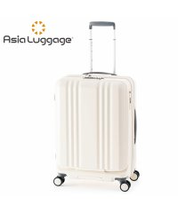 ASIA LUGGAGE/アジア・ラゲージ Asia Luggage アジアラゲージ スーツケース Mサイズ 55L フロントオープン ストッパー付き 軽量 拡張 中型 デカかるEdge/505786295