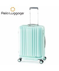 ASIA LUGGAGE/アジア・ラゲージ Asia Luggage アジアラゲージ スーツケース Mサイズ 55L フロントオープン ストッパー付き 軽量 拡張 中型 デカかるEdge/505786295