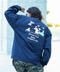 Mark Gonzales/マークゴンザレス MARK GONZALES ARTWORK COLLECTION バックプリントロングTシャツ/5type/4colors/505786348