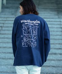 Mark Gonzales/MARK GONZALES ARTWORK COLLECTION(マーク ゴンザレス)バックプリントロングTシャツ/5type/4colors/505786348