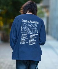 Mark Gonzales/マークゴンザレス MARK GONZALES ARTWORK COLLECTION バックプリントロングTシャツ/5type/4colors/505786348
