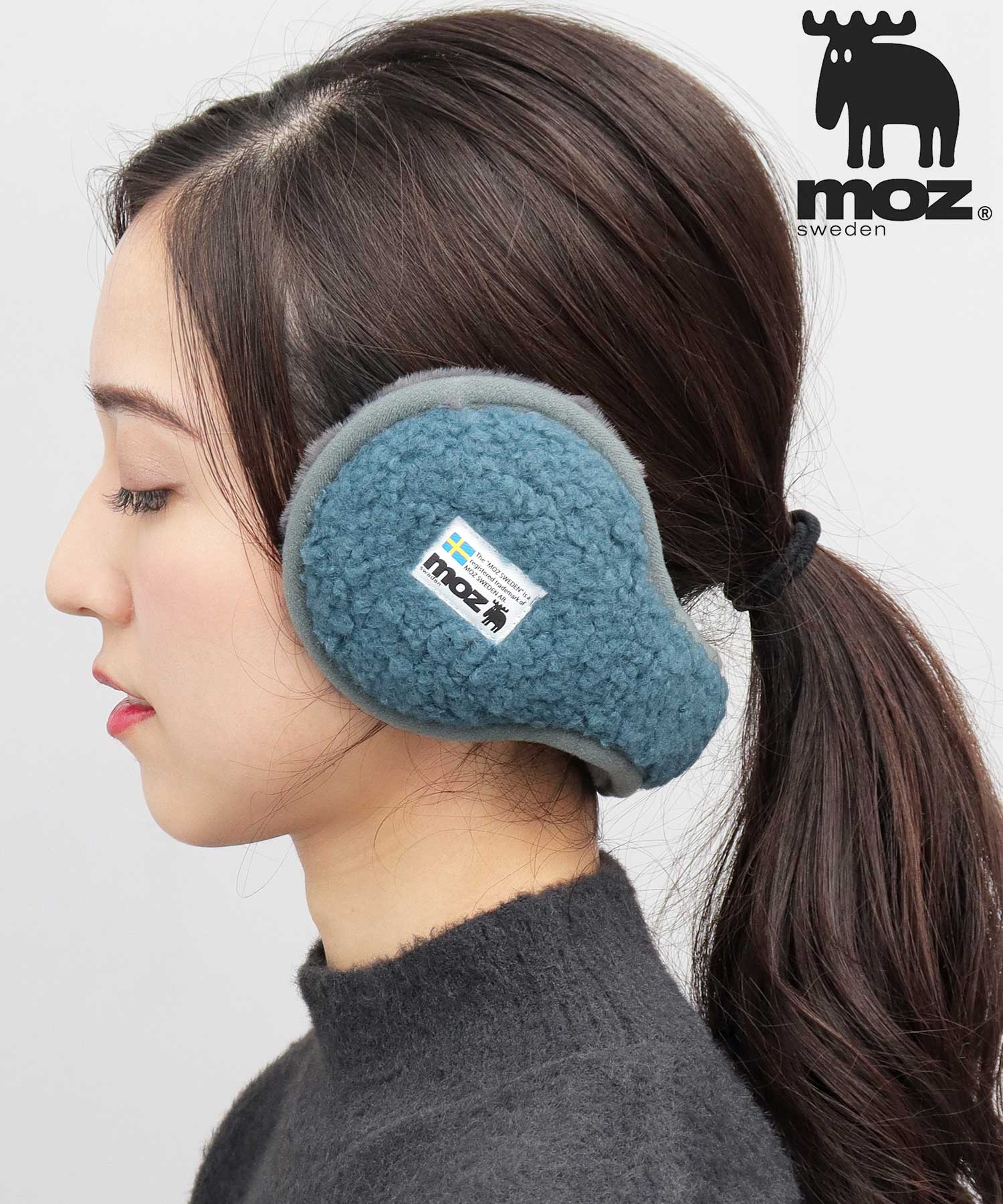 新品未使用 Rady 耳あて イヤーマフラー モズ moz イヤーマフラー イヤマフ 耳当て シープボア 秋 冬