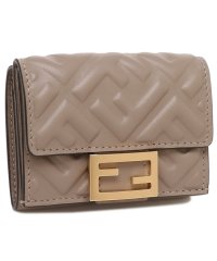 FENDI/フェンディ 三つ折り財布 バゲット ベージュ レディース FENDI 8M0395 AAJD F0E65/505786432