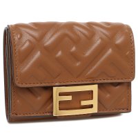 FENDI/フェンディ 三つ折り財布 バゲット ブラウン レディース FENDI 8M0395 AAJD F1C6J/505786433