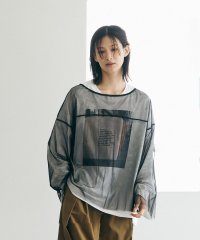 marjour/マージュール marjour SHEER MESH TOPS/505787820