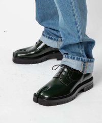 MAISON MARGIELA/メゾン マルジェラ MAISON MARGIELA S57WQ0188 P3827 レザーシューズ TABI COUNTY LACE－UP メンズ シューズ レ/505788552