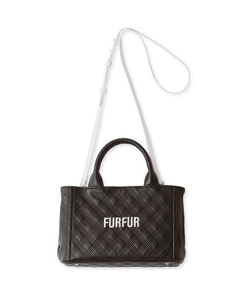 キルティングロゴトートバッグ(505789197) | FURFUR(FURFUR) - d fashion