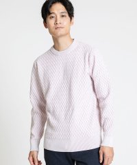 MK homme/へリンボンクルーネックニット/505789883