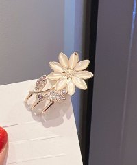 shoppinggo/ミニヘアクリップ 1個入り バンスクリップ 花 蝶 ヘア留め 前髪 かわいい オシャレ 髪飾り 上品 パーティー飾り韓国/505790038