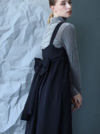 Aga/アーガ Aga Aga Black バックリボンキャミソールワンピース/505790175