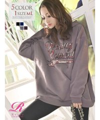 Rew-You/リューユ Rew－You パーカー・トレーナー プリント 裏起毛 パーカー 長袖 トップス ユニセックス リンクコーデ B系 ダンサー ペアルック Bbomb/505786373