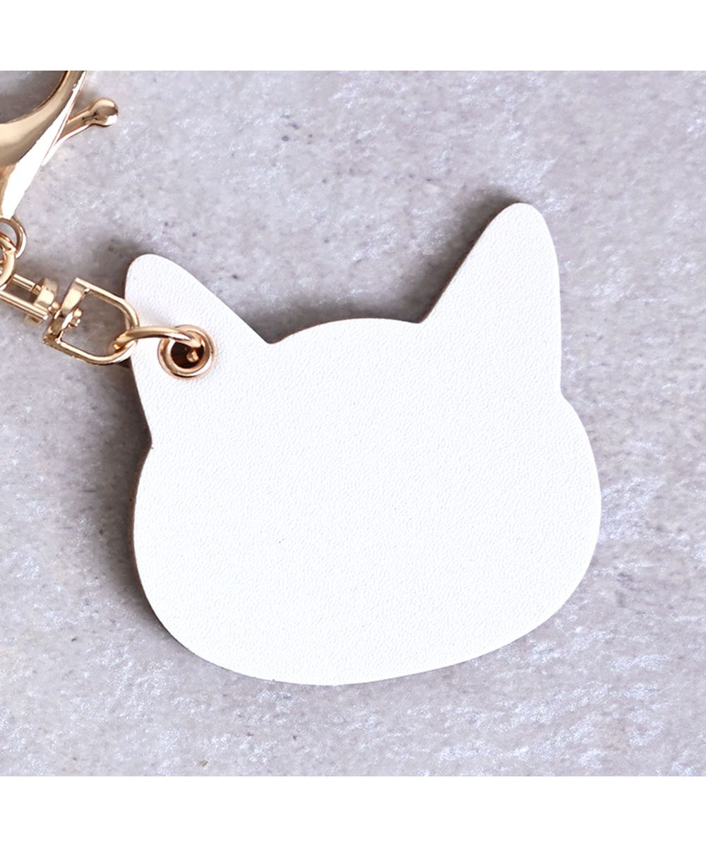 セール40%OFF】エクレボ exrevo キーホルダー 猫 革 バッグ