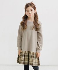 子供服Bee/裏起毛切り替えワンピース/505644828