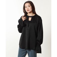STYLEBLOCK/スタイルブロック STYLEBLOCK マットサテンキャンディースリーブブラウス/505781225