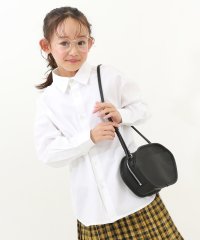 devirock/ビッグシルエット カラー ストライプシャツ 子供服 キッズ 男の子 女の子 トップス シャツ ブラウス 前開き /505790890