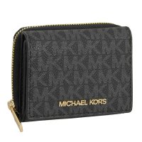 MICHAEL KORS/MICHAEL KORS マイケルコース JET SET TRAVEL MID ZIP WALLET SMALL ジェット セット トラベル MKシグネチャー /505791640